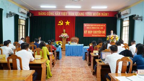 Kỳ họp chuyên đề HĐND huyện khoá VI,nhiệm kỳ 2021 – 2026