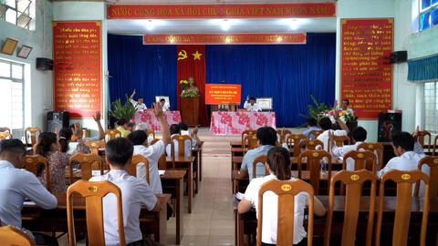 Kỳ họp chuyên đề Hội đồng Nhân dân xã Đăk Mar