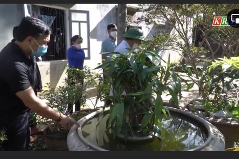 Huyện Đăk Hà triển khai công tác phòng, chống dịch bệnh sốt xuất huyết