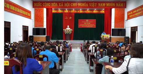 Hội nghị BCH liên đoàn lao động huyện Đăk Hà lần thứ XII