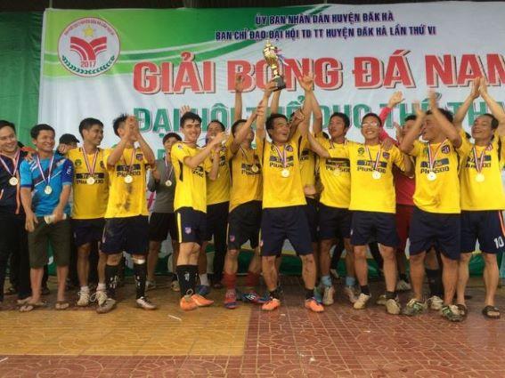 Thông báo: Giải bóng đá nam 11 người  Đại hội thể dục thể thao huyện Đăk Hà lần thứ VII