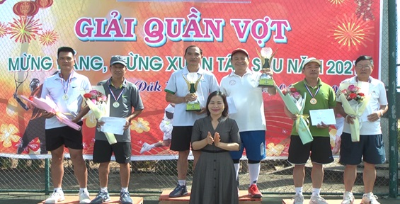 Đăk Hà – Giải quần vợt mừng đảng, mừng xuân Tân Sửu 2021
