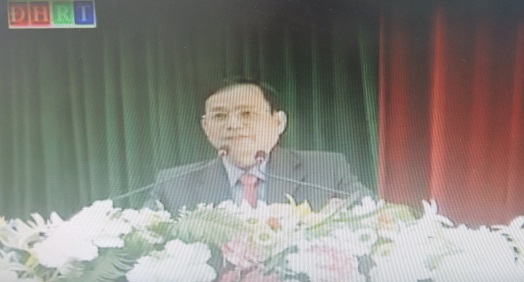 Đồng chí Hà Tiến-Phó Bí thư Thường trực Huyện ủy chỉ đạo nhiệm vụ trong tháng 3