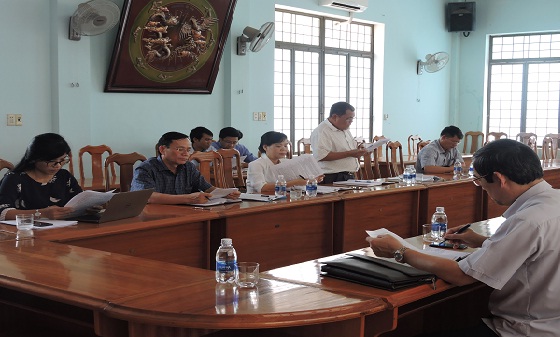 Ủy ban kiểm tra Tỉnh ủy Kon Tum làm việc tại huyện Đăk Hà