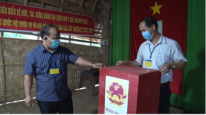 Tiến độ bầu cử tại huyện Đăk Hà