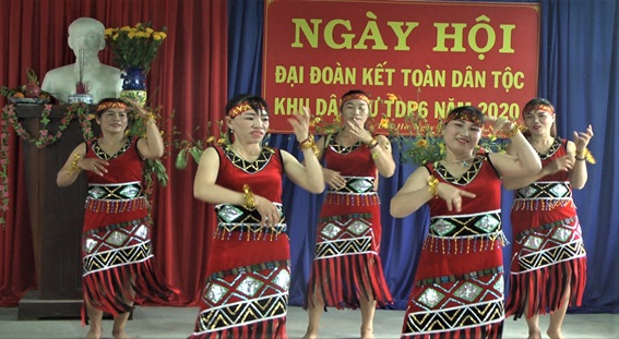 TDP6, thị trấn Đăk Hà tổ chức Ngày hội Đại đoàn kết toàn dân tộc