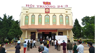 Phản ánh công tác bầu cử tại huyện Đăk Hà (trong sáng ngày 23/5)