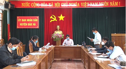 UBND huyện tổ chức đối thoại (lần thứ Nhất) với hộ ông Hà Quang Tứ